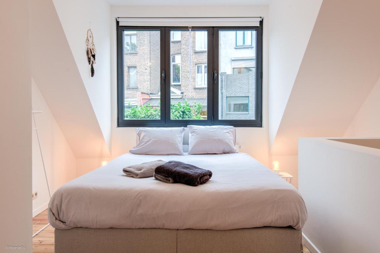 Stylishly Furnished Private Home In A Vibrant Area Antwerp Exterior photo